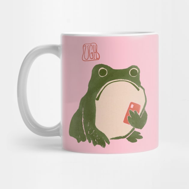 Ugh Matsumoto Hoji Frog Art Print by LauraGraves